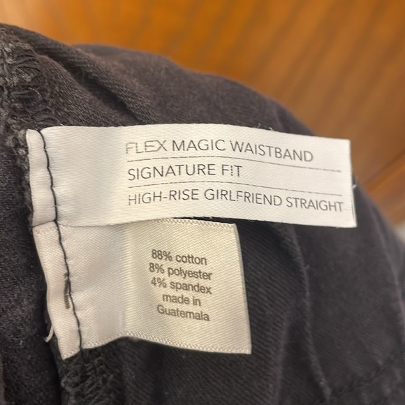 LANE BRYANT UGC Size 14 Flex Magic Waistband Signature Fit High-Rise Girlfriend - Picture 10 of 11